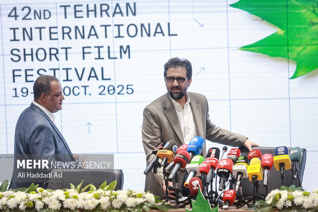 نشست خبری چهل و دومین جشنواره فیلم کوتاه