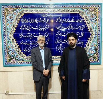 دیدار رایزن فرهنگی جدید ایران در لبنان با رئیس بنیاد سعدی