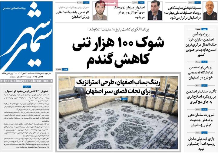 روزنامه‌های اصفهان