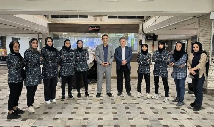 اعزام تیم کاراته بانوان کردستان به المپیاد استعدادهای برتر کشور اعزام تیم کاراته بانوان کردستان به المپیاد استعدادهای برتر کشور