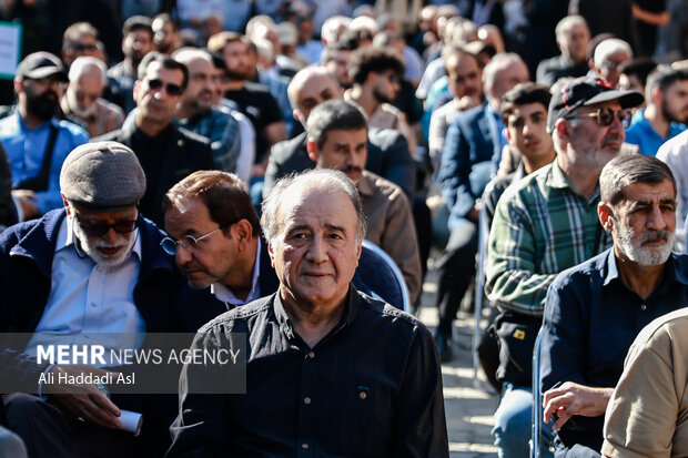 مراسم تشییع پیکر محمد کاسبی