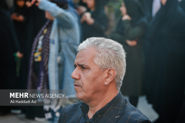 مراسم تشییع پیکر محمد کاسبی