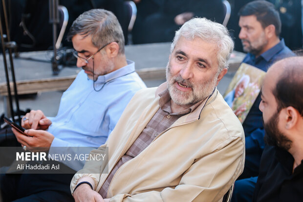 مراسم تشییع پیکر محمد کاسبی