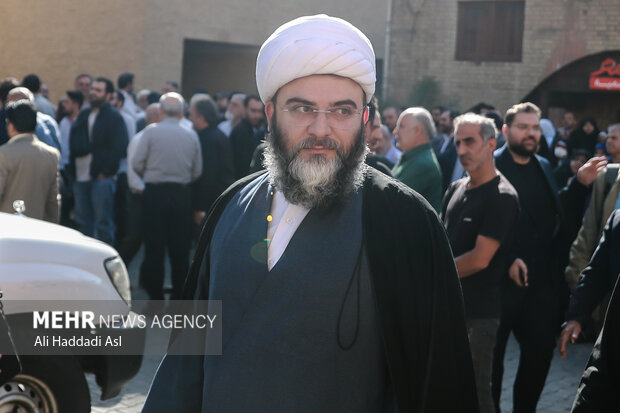 مراسم تشییع پیکر محمد کاسبی