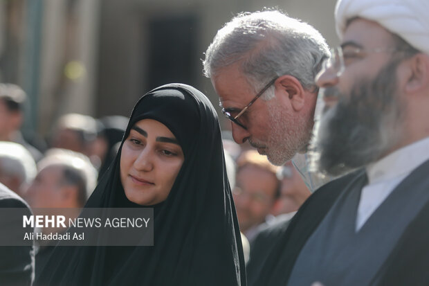 مراسم تشییع پیکر محمد کاسبی