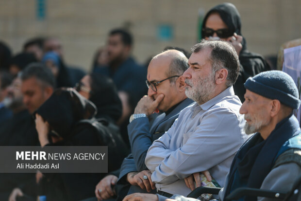 مراسم تشییع پیکر محمد کاسبی