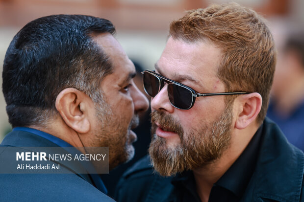 مراسم تشییع پیکر محمد کاسبی