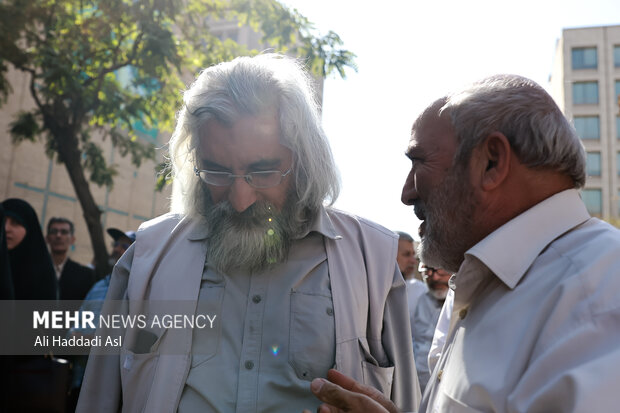 مراسم تشییع پیکر محمد کاسبی