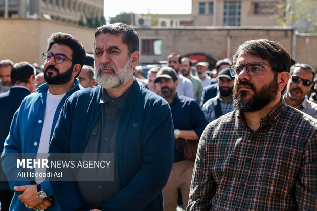 مراسم تشییع پیکر محمد کاسبی