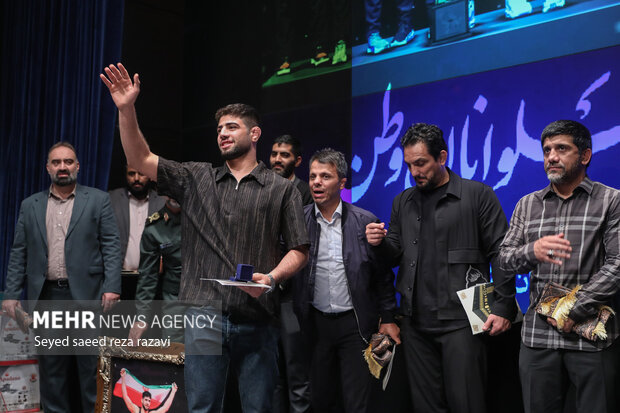 مراسم تجلیل از قهرمانان تیم ملی کشتی جمهوری اسلامی ایران 21