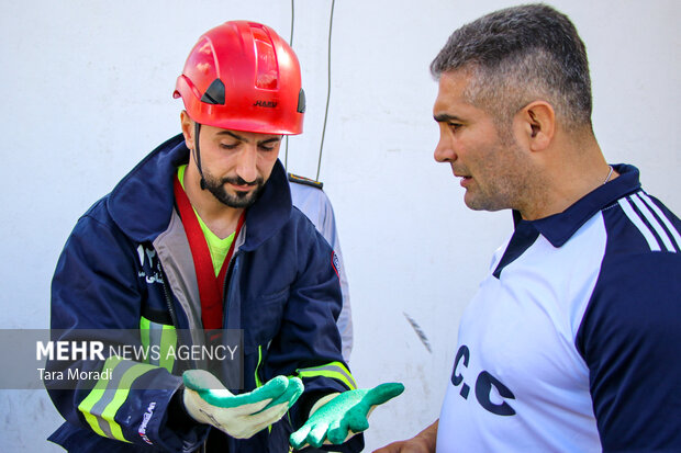 رقابت چالش FCC آتش نشانان کشور در رشت