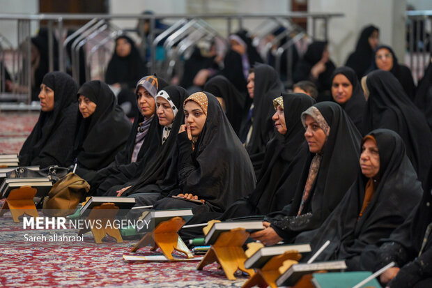 محفل انس با قرآن «بُشری» در حرم شاهچراغ(ع)