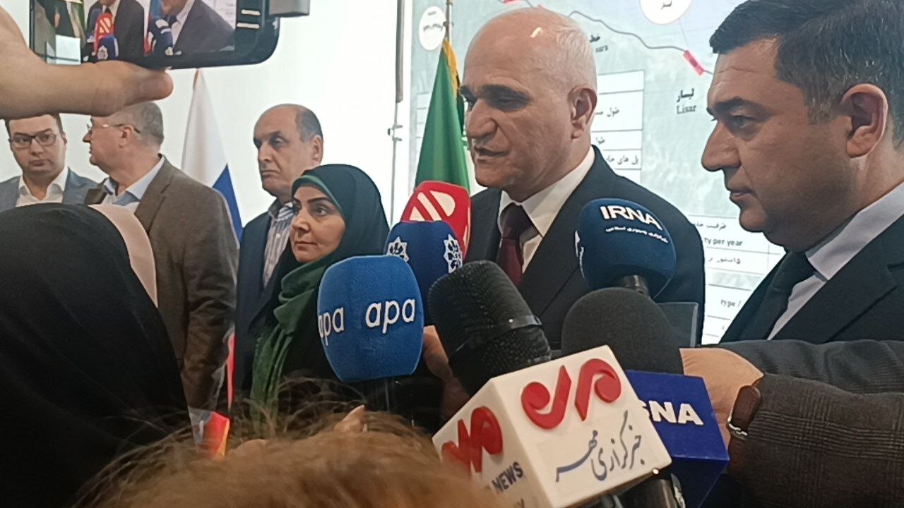 مصطفی یف: پروژه راهآهن رشت-آستارا ظرف ۳ سال تکمیل میشود مصطفی یف: پروژه راهآهن رشت-آستارا ظرف ۳ سال تکمیل میشود