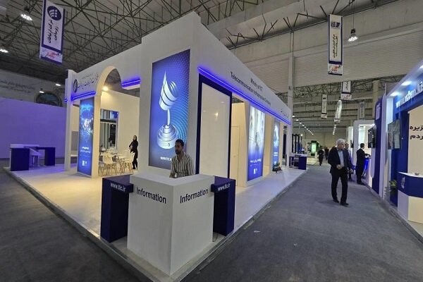 شركت،شهري،كيش،پايدار،ارتباطات،زيرساخت،غرفه،نمايشگاه،سومين