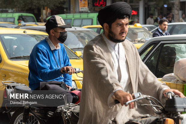 آلودگی هوای مشهد
