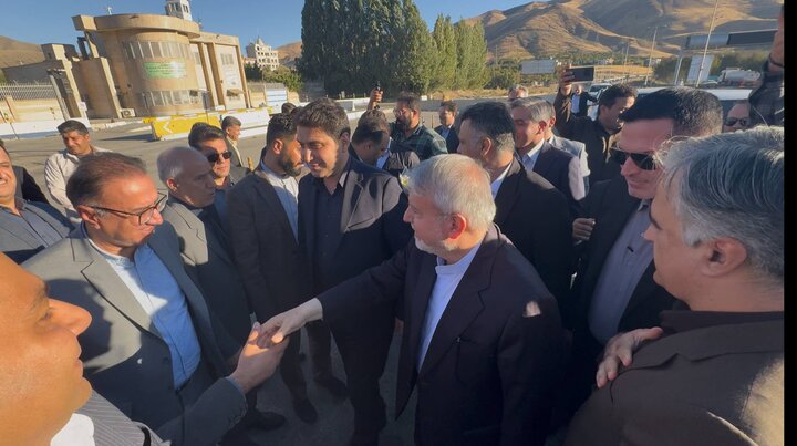 وزیر میراث‌فرهنگی، گردشگری و صنایع‌دستی  وارد سنندج شد