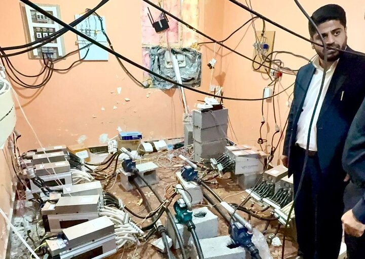 مزرعه ماینر در نخل تقی کشف شد مزرعه ماینر در نخل تقی کشف شد