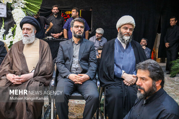مراسم ترحیم والده مداح اهل بیت (ع) سید مجید بنی فاطمه