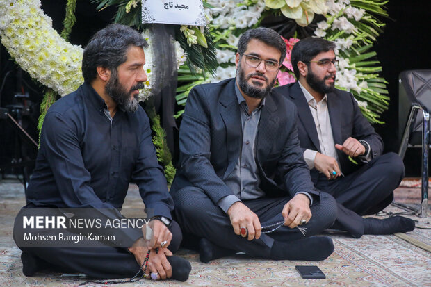 مراسم ترحیم والده مداح اهل بیت (ع) سید مجید بنی فاطمه
