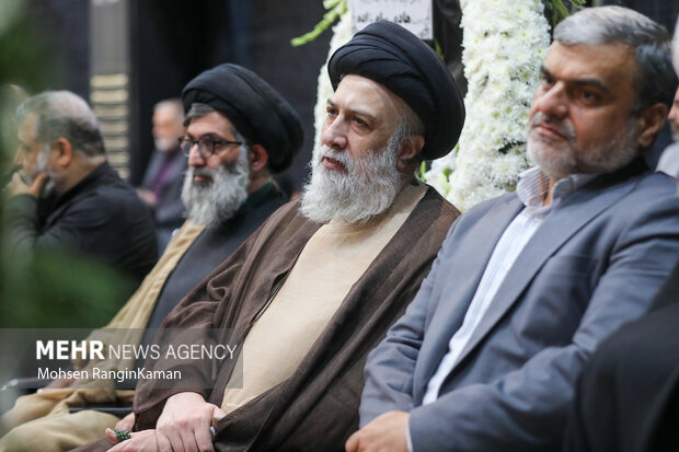 مراسم ترحیم والده مداح اهل بیت (ع) سید مجید بنی فاطمه