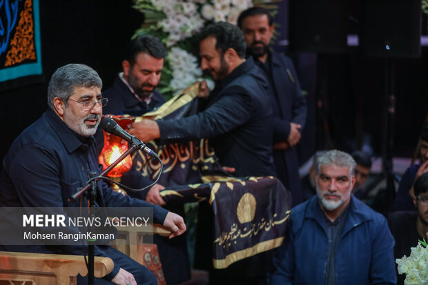 مراسم ترحیم والده مداح اهل بیت (ع) سید مجید بنی فاطمه