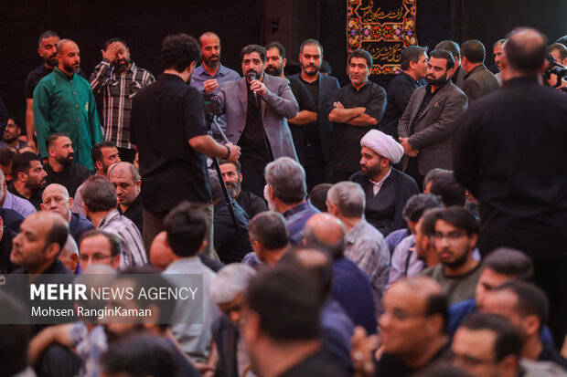 مراسم ترحیم والده مداح اهل بیت (ع) سید مجید بنی فاطمه