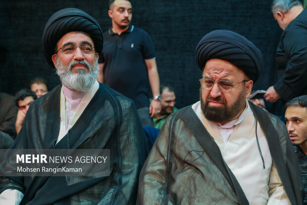 مراسم ترحیم والده مداح اهل بیت (ع) سید مجید بنی فاطمه