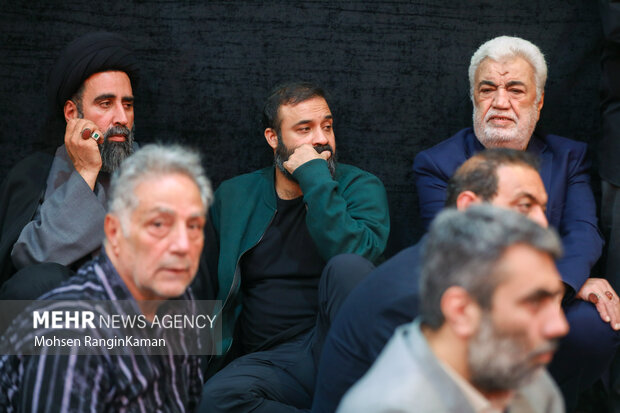 مراسم ترحیم والده مداح اهل بیت (ع) سید مجید بنی فاطمه