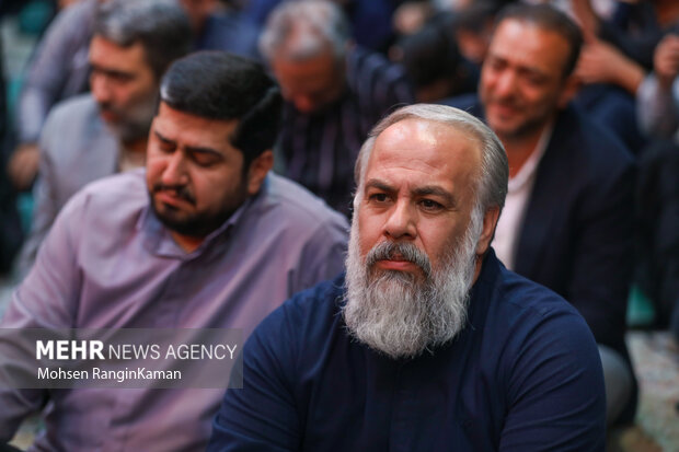 مراسم ترحیم والده مداح اهل بیت (ع) سید مجید بنی فاطمه