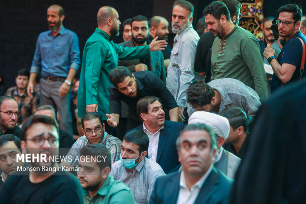 مراسم ترحیم والده مداح اهل بیت (ع) سید مجید بنی فاطمه