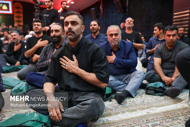 مراسم ترحیم والده مداح اهل بیت (ع) سید مجید بنی فاطمه