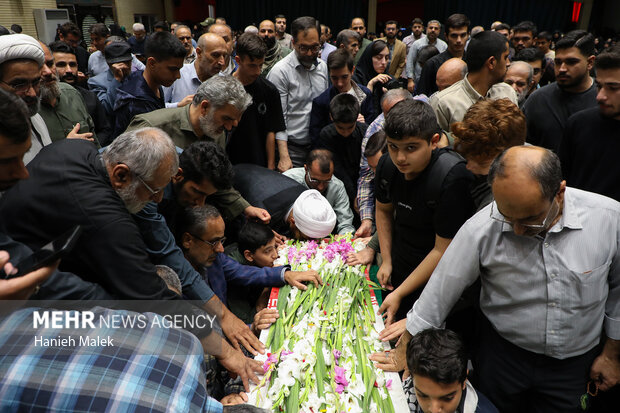 مراسم وادع با سردار شهید محمد هاشم سلطانی