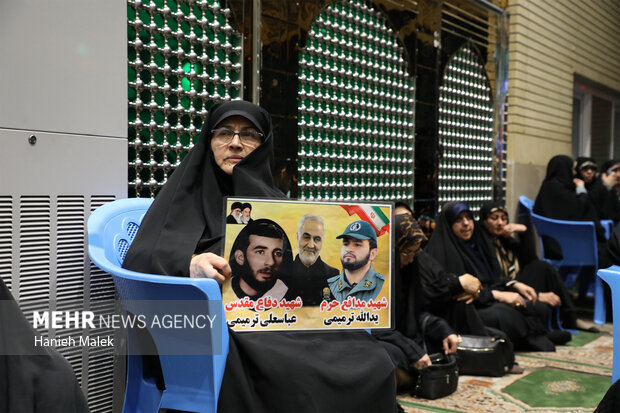 مراسم وادع با سردار شهید محمد هاشم سلطانی