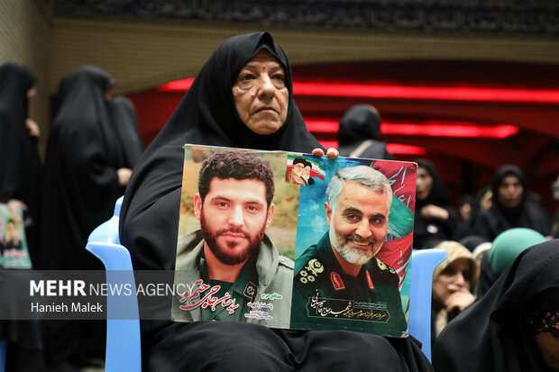 مراسم وادع با سردار شهید محمد هاشم سلطانی