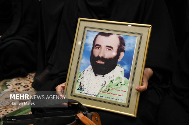 مراسم وادع با سردار شهید محمد هاشم سلطانی