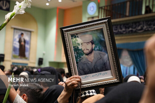 مراسم وادع با سردار شهید محمد هاشم سلطانی