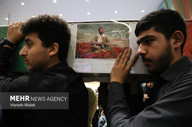 مراسم وادع با سردار شهید محمد هاشم سلطانی