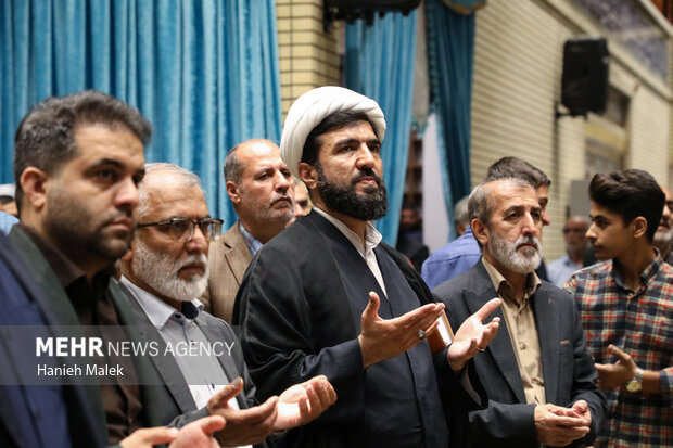 مراسم وادع با سردار شهید محمد هاشم سلطانی