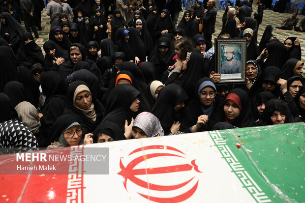 مراسم وادع با سردار شهید محمد هاشم سلطانی