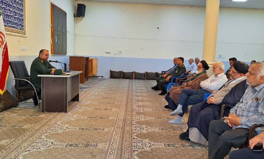 فرمانده سپاه گناوه: پیشکسوتان سپاه سرمایههای ارزشمند انقلاب هستند
