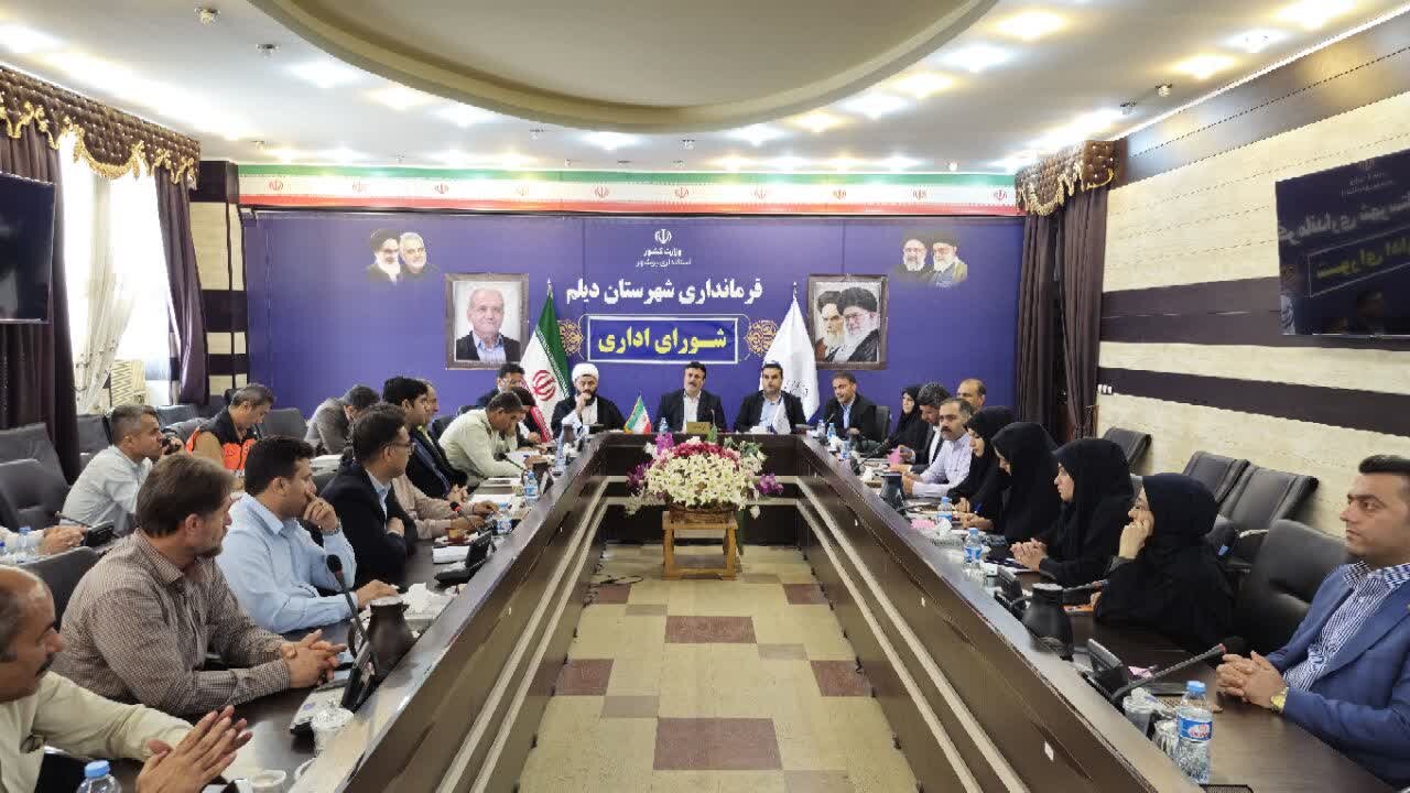 تأکید فرماندار دیلم بر اجرای الزامات پدافند غیرعامل