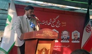 یادواره ادبی «پنج گنج شهادت» در گلزار شهدای بهشت زهرا (س) برگزار شد