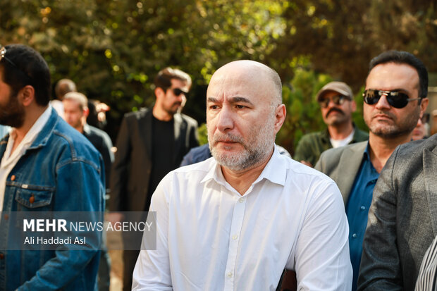 مراسم تشییع پیکر ناصر تقوایی