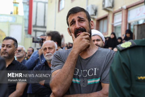 تشییع سردار شهید محمد هاشم سلطانی