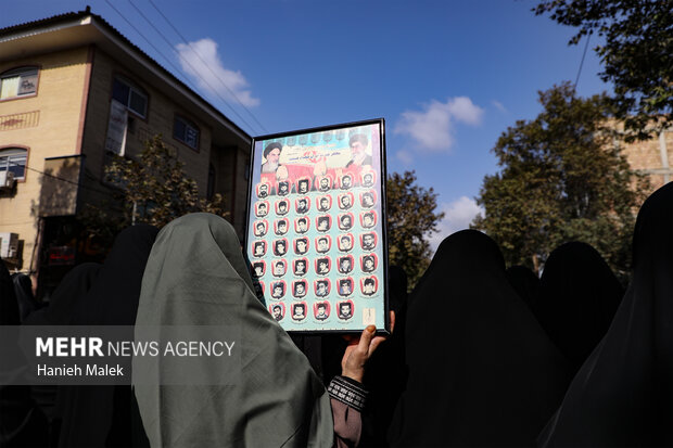 تشییع سردار شهید محمد هاشم سلطانی