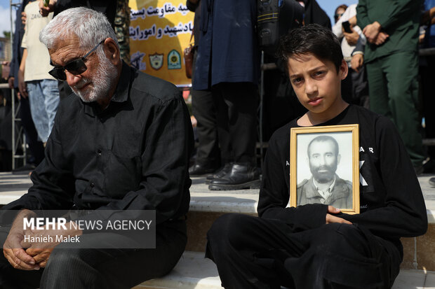 تشییع سردار شهید محمد هاشم سلطانی