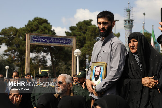 تشییع سردار شهید محمد هاشم سلطانی