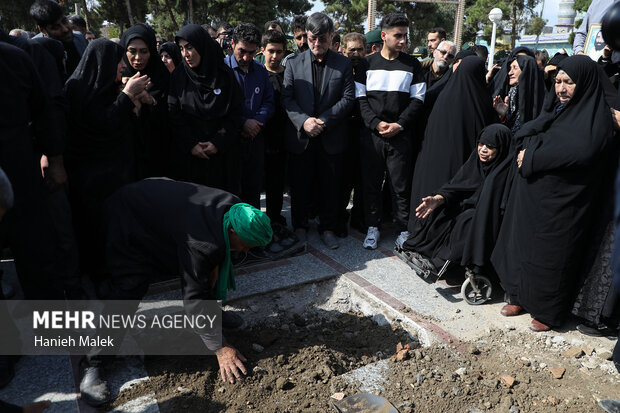 تشییع سردار شهید محمد هاشم سلطانی