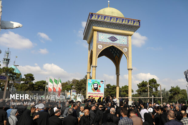 تشییع سردار شهید محمد هاشم سلطانی