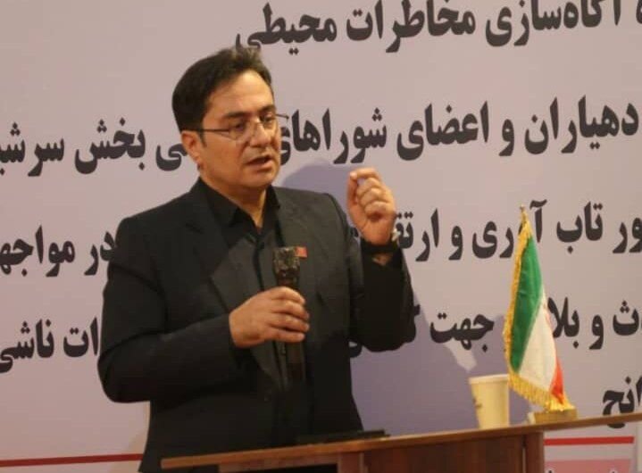 جلالی: آموزش کلید ارتقای تابآوری جوامع محلی در برابر سوانح طبیعی است جلالی: آموزش کلید ارتقای تابآوری جوامع محلی در برابر سوانح طبیعی است